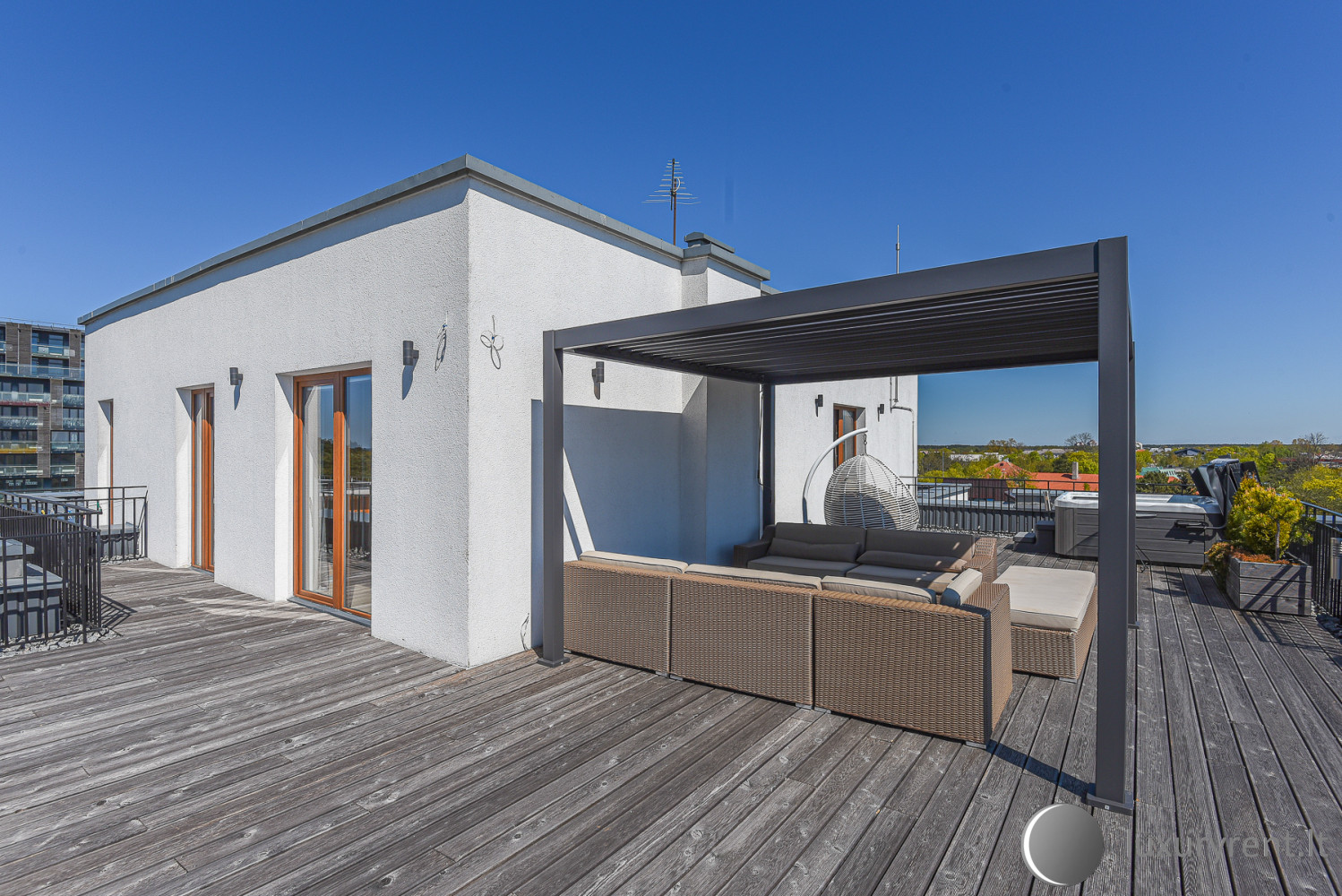 Sea View Penthouse Terrace Palanga Rytai