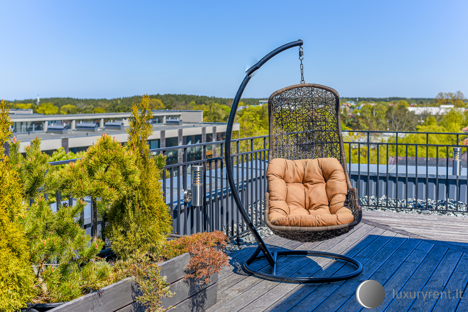 Sea View Penthouse Terrace Palanga Vakarai