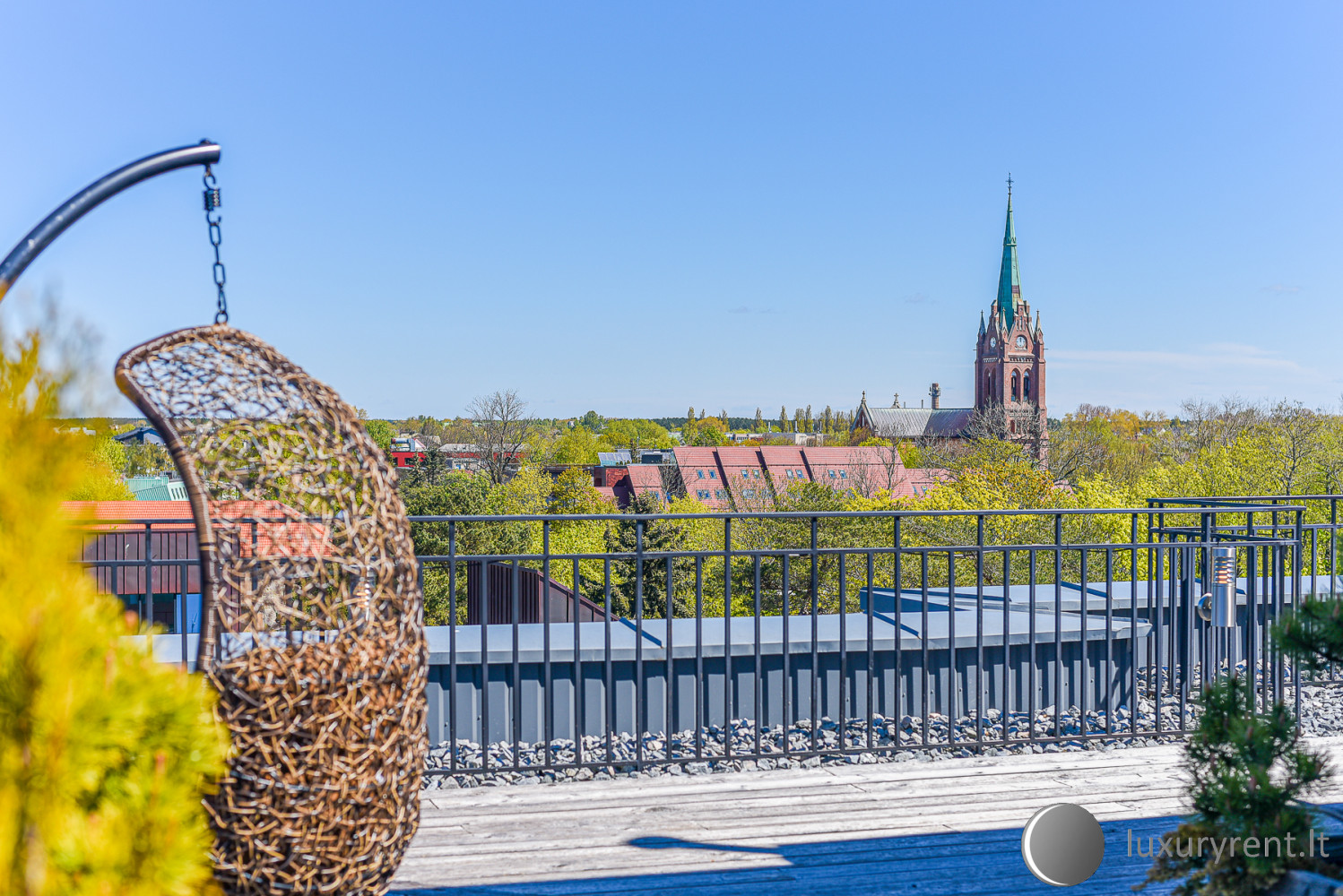 Sea View Penthouse Terrace Palanga Vakarai