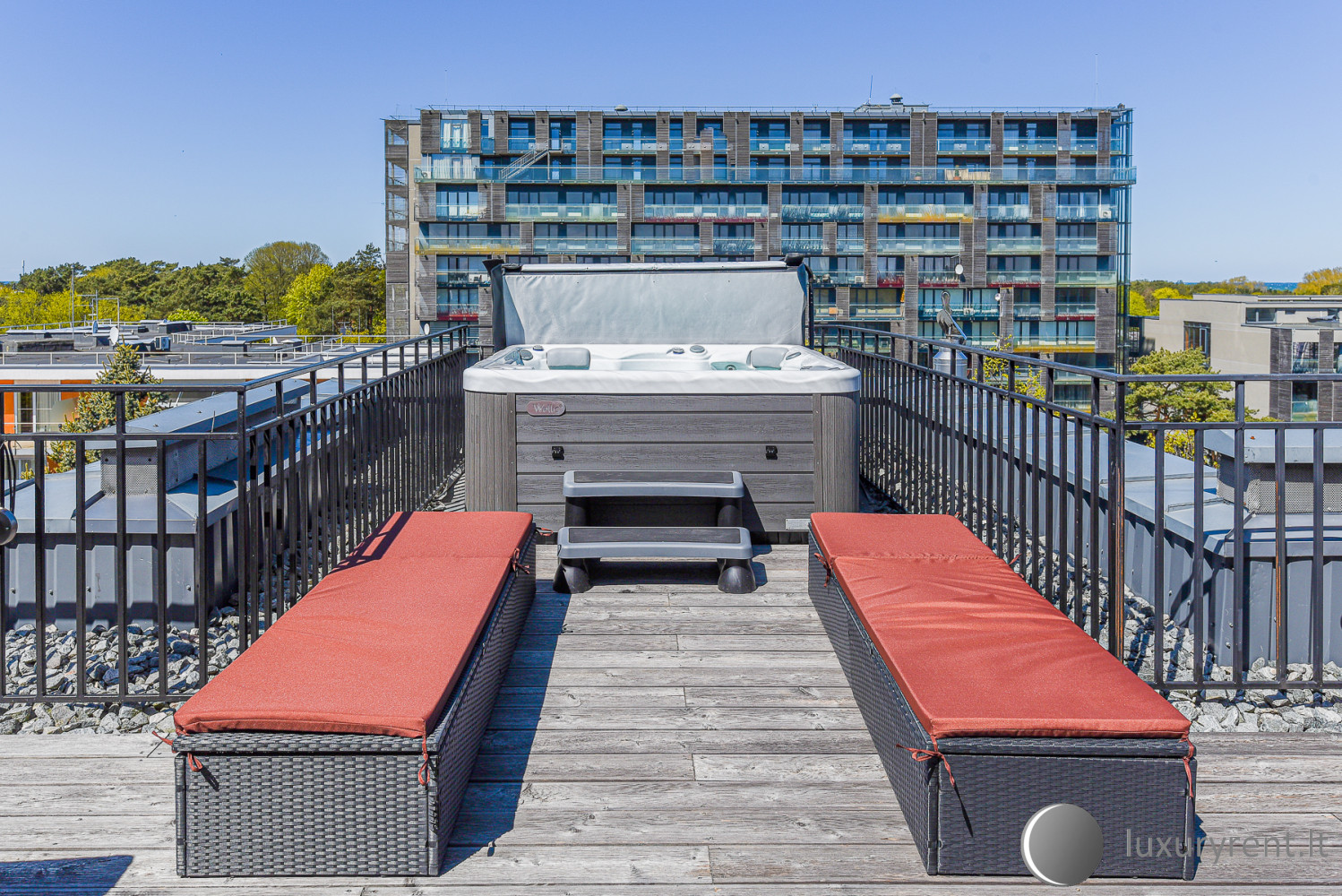 Sea View Penthouse Terrace Palanga Vakarai