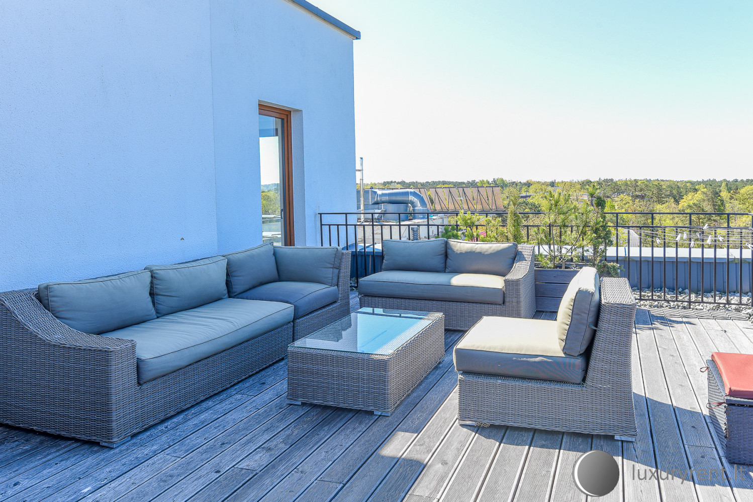 Sea View Penthouse Terrace Palanga Vakarai